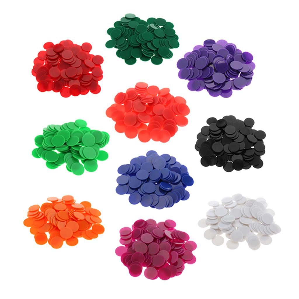 Board Games - Bingo Chips Plastic Coin Poker Chips