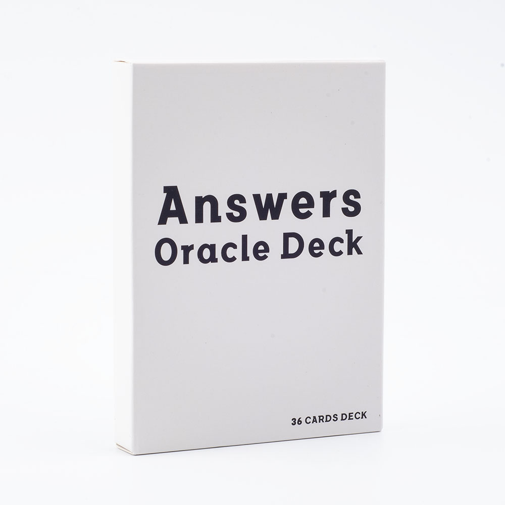 Answers Oracle Deck 36 Cards M - đánh giá và giá Tarot Cards Deck With Guidebook