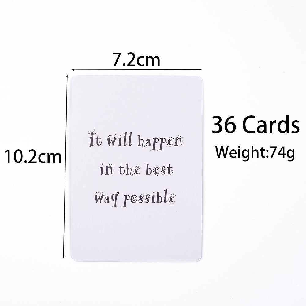 Answers Oracle Deck 36 Cards M - đánh giá và giá Tarot Cards Deck With Guidebook