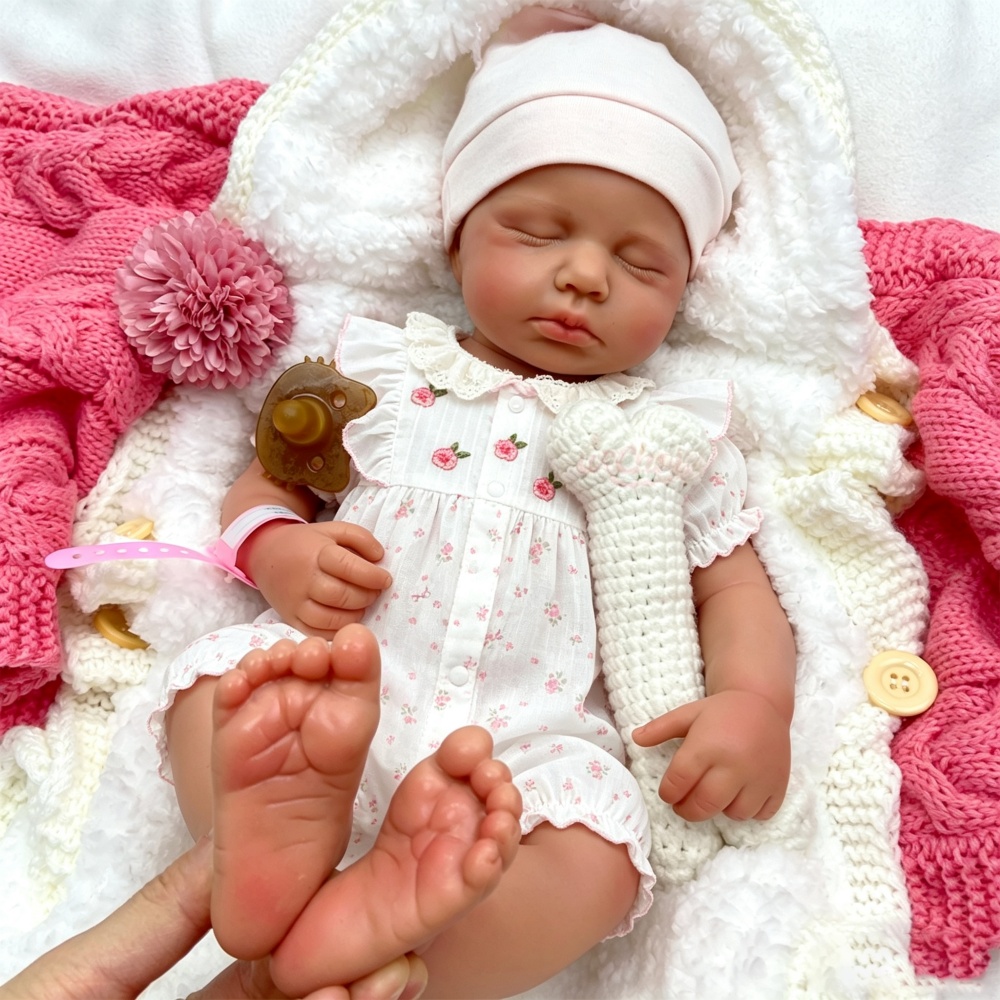 50cm Visible Veins Loulou Sili - đánh giá và giá Reborn Baby Doll Silicone Realistic