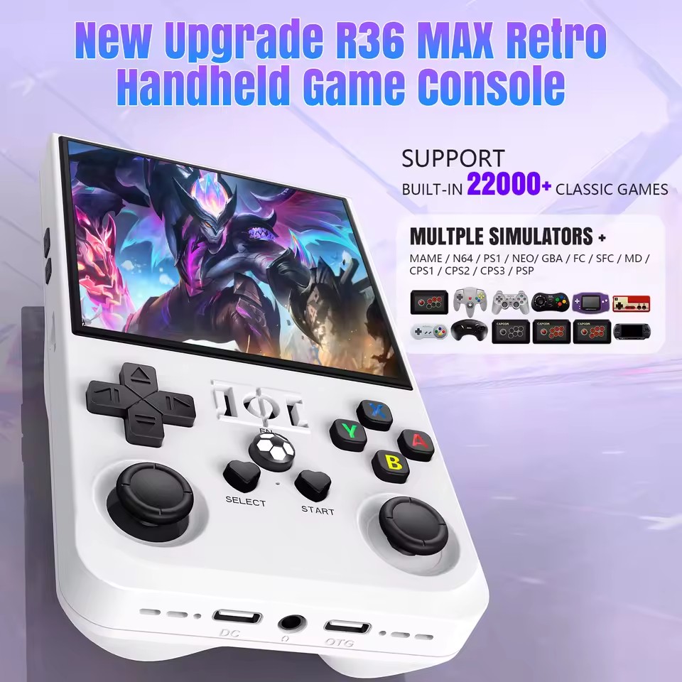 R36MAX Retro Handheld Game Con - đánh giá và giá Retro Handheld Game Console R36S