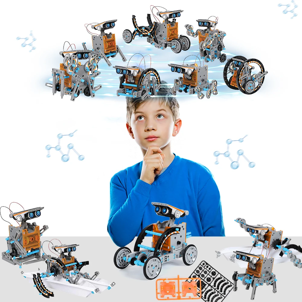 STEM 13-in-1 Education Solar R - đánh giá và giá Stem Solar Robot Kit For Kids